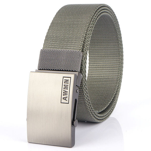 Paprastas vyriškas diržas su automatine sagtimi