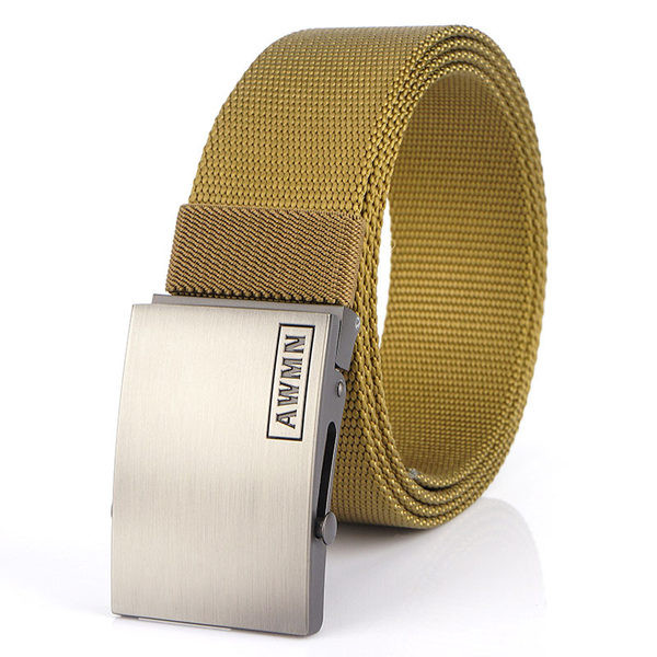 Paprastas vyriškas diržas su automatine sagtimi