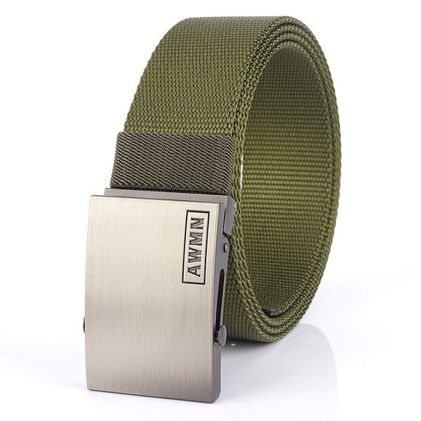 Paprastas vyriškas diržas su automatine sagtimi