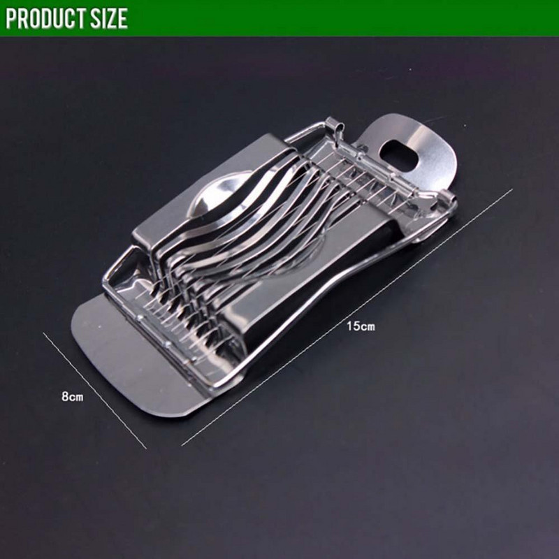 Horúci výpredaj nerezovej ocele krájač varených vajec sekcia krájač vajec nástroje krájač mrkvy paradajok krájač do kuchyne varenie nástroje