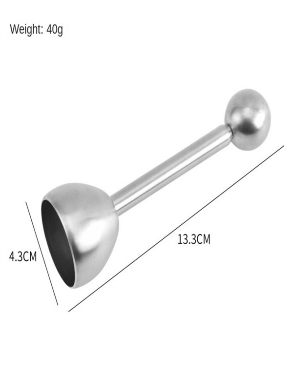 Rozsdamentes acél tojáshéjnyitó Tartós tojástartó készülék Kreatív tojáshéjvágó Egyszerű kezelés Barkácsolás sütőeszköz Konyhai kütyü