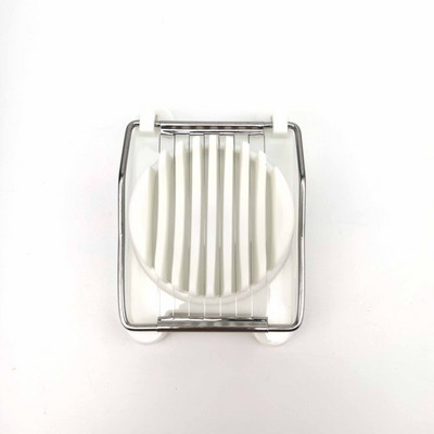 Daugiafunkcė kiaušinių pjaustyklė su nerūdijančio plieno viela virtiems kiaušiniams Braškių pjaustyklė Virimo priedai Virtuvės prietaisai