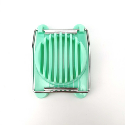 Daugiafunkcė kiaušinių pjaustyklė su nerūdijančio plieno viela virtiems kiaušiniams Braškių pjaustyklė Virimo priedai Virtuvės prietaisai