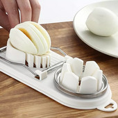 Kuchynské náradie 2 v 1, multifunkčný kuchynský krájač vajec, krájač sekcií, forma na kvetinové okraje, gadgety, náradie, nástroje