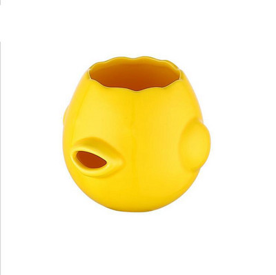 Kūrybinis kiaušinių skyriklis Keraminis kiaušinio trynio baltymo separatorius Kiaušinio trynio ir kiaušinio baltymo separatorius Mielas animacinio filmo stiliaus kepimo asistentas