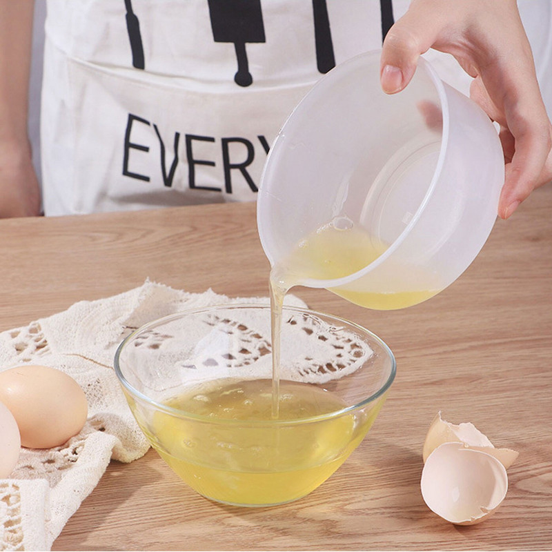 Инструменти за разделяне на белтъци Яйчен жълтък Филтър Джаджи Домакински разделител за яйца Кухненски инструмент за готвене на яйца Кухненски аксесоари
