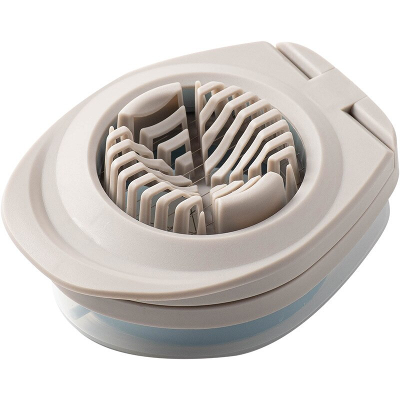 Multifunkčný krájač vajec, krájač vajec, vymeniteľný krájač 3 v 1, oceľový drôtený krájač vajec