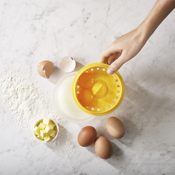 Πλαστικό ασπράδι μεγάλης χωρητικότητας Διαχωριστής κρόκου κουζίνας Αξεσουάρ μαγειρέματος Κουζίνες Gadgets Δημιουργικά σκεύη Διαχωριστής αυγών