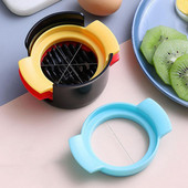 Kreatívny opakovane použiteľný krájač vajec s dlhou životnosťou 3 v 1 rezací drôt, sekačka na vajíčka, krájač na varené vajcia pre domácnosť
