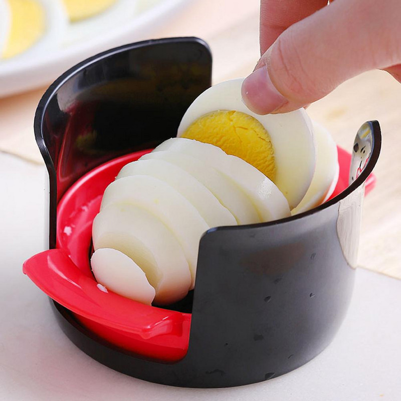 Kreatívny opakovane použiteľný krájač vajec s dlhou životnosťou 3 v 1 rezací drôt, sekačka na vajíčka, krájač na varené vajcia pre domácnosť