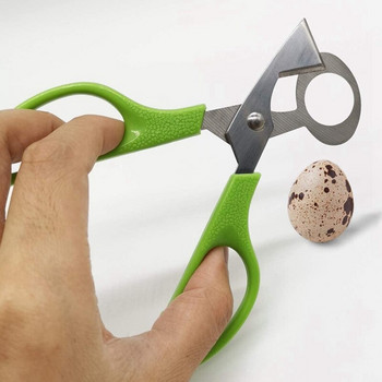 10 τμχ Quail Egg Scissors Quail Egg Cutters Separator Small Quail Egg Cracker Quail Scissors Opener Kuter Cutter