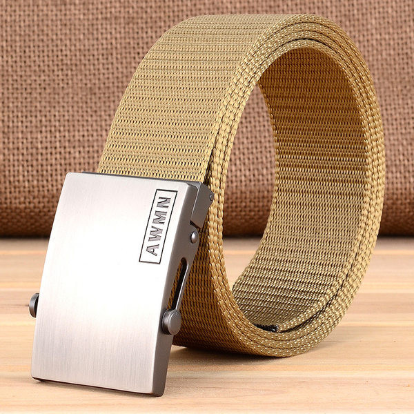 Cureaua textila barbati model curata cu inchizatoare metalica