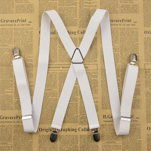 Kelių spalvų vyriškos petnešos iš tekstilės