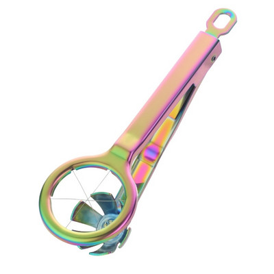 Nerezový delič vajec, šesťhranný krájač vajec, forma na ručné krájanie vajec, kuchynský oddeľovač vajec, deliace nástroje na formy, rezacie nástroje