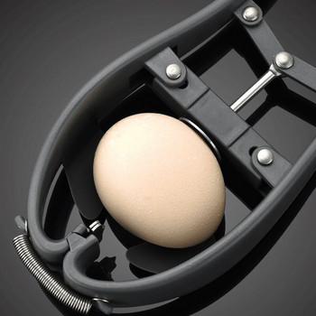 Ανοξείδωτο ανοιχτήρι αυγών με αφαιρούμενο διαχωριστικό αυγών Εργαλείο αυτόματου σπασίματος αυγών Creative Gadgets κουζίνας Κόφτης κελύφους αυγών