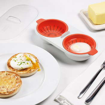 Κουζίνα αυγών μικροκυμάτων Μαγειρικά σκεύη κατηγορίας φαγητού Διπλό φλιτζάνι Κουζίνα κουζίνας αυγών Σετ κουζίνας αυγών φούρνος μικροκυμάτων Εργαλεία μαγειρέματος μικροκυμάτων Νέο 2022
