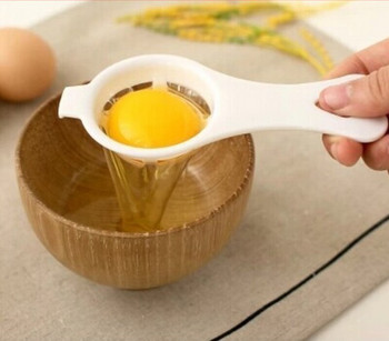 Εργαλείο ψησίματος Diy PP Πλαστικό Διαχωριστικό Ασπραδιού κρόκου αυγού Διαιρέτης αυγών 10 τμχ/παρτίδα