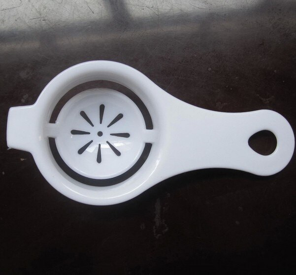 Nástroj na pečenie DIY PP plastový oddeľovač žĺtkov a bielkov, delič vajec 10 ks/sada