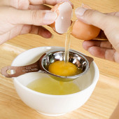 Nerezový oddeľovač bielkov, domáci oddeľovač vajec, varné pomôcky, oddeľovač žĺtkov, filter na kuchynské pečenie, príslušenstvo