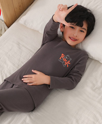 Детска пижама за момчета с щампа 