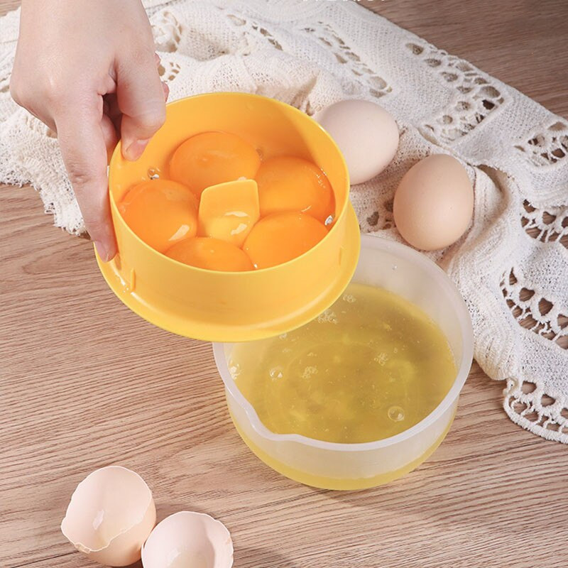 Oddeľovač bielkov a žĺtkov, filter a oddeľovač do kuchyne, kreatívny oddeľovač žĺtkov, nástroj na oddeľovanie žĺtkov do kuchyne