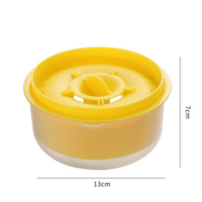 Kuchynský oddeľovač vaječných bielkov, výroba doplnkov na torty, úložný box, pečenie, domácnosť, veľký filter, oddeľovací nástroj, pomocník pri varení