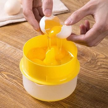 Сепаратор за яйца Разделител за белтък и жълтък Приспособления за готвене и аксесоари за печене Домашни кухненски инструменти с голям капацитет Приспособления за готвене