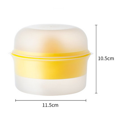 Ručný lis na oddeľovanie vajec 2 v 1, pomarančový a citrónový odšťavovač s vekom, multifunkčné kuchynské príslušenstvo