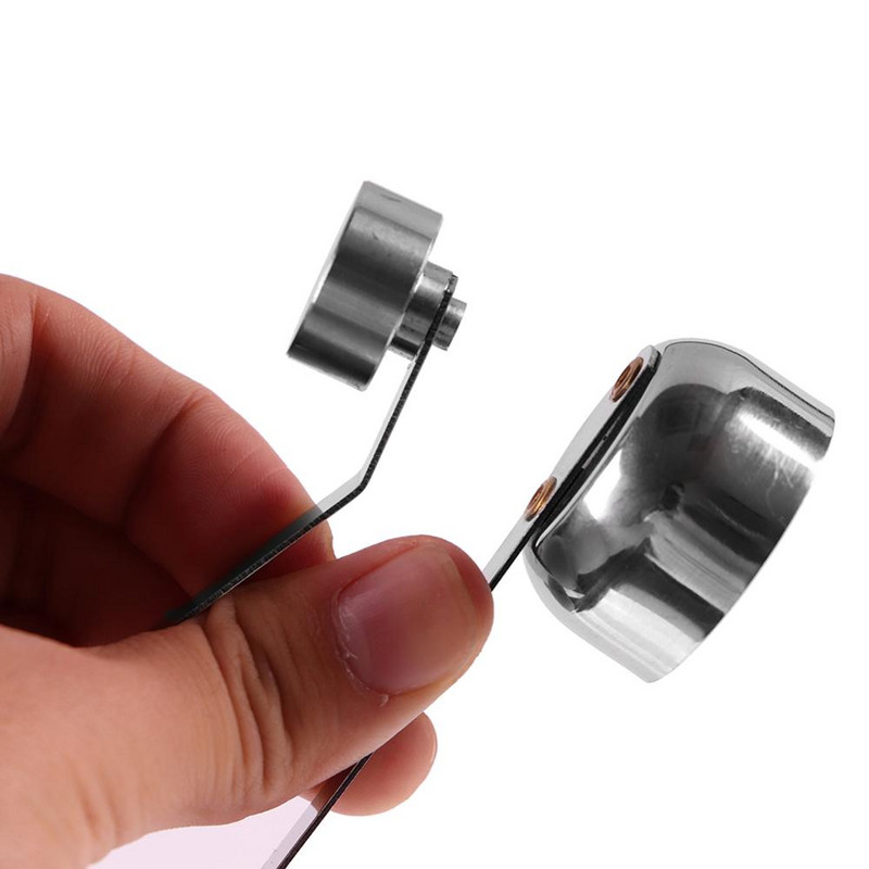 Naujas praktiškas nerūdijančio plieno kiaušinių žirklės Kiaušinių žirklės pjaustyklės lukštų atidarytuvas Metalinis virtas žalias kiaušinis Open Creative virtuvės įrankių rinkinys