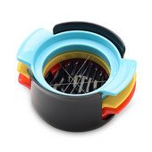 3 viename kiaušinių pjaustyklė kietai virtam kiaušiniui iš nerūdijančio plieno vielos pjaustyklė braškių vaisių pjaustyklė virtuvės reikmenys WXV išpardavimas