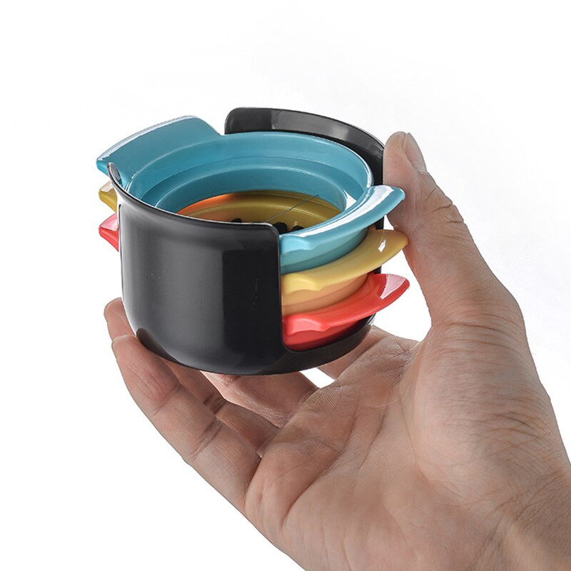 3 viename kiaušinių pjaustyklė kietai virtam kiaušiniui iš nerūdijančio plieno vielos pjaustyklė braškių vaisių pjaustyklė virtuvės reikmenys WXV išpardavimas