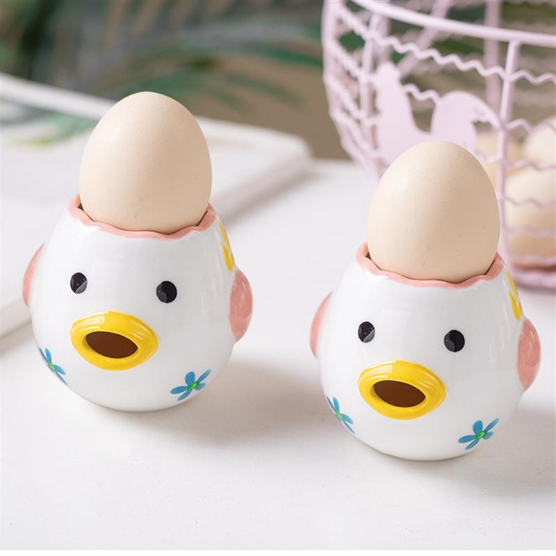 Oddeľovač žĺtkov a bielkov, deliaci filter, sitko, rozdeľovač, extraktor, kuchynský keramický kreslený mini pečenie z nehrdzavejúcej ocele