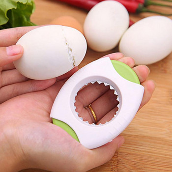 Πρακτικό μεταλλικό ψαλίδι αυγών Egg Topper Cotter Ανοιχτήρι κελύφους από ανοξείδωτο ατσάλι Βρασμένο ωμό αυγό ανοιχτό δημιουργικό σετ εργαλείων κουζίνας ζεστό