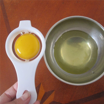 1 τεμ. Διαχωριστής αυγών Διαχωριστής κρόκου Λευκού Χτυπητήρι Εργαλεία κουζίνας Vitellus με θήκη χειρός Προϊόντα κουζίνας