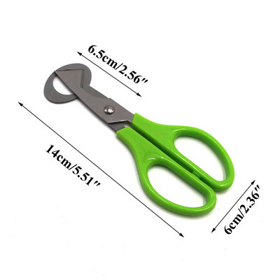 4 τμχ Πολυλειτουργικό ψαλίδι αυγού ορτυκιού πουλιών, περιστεριών, κοπής, ανοιχτήρι κουζίνας κροτίδας Κόπτη ψαλιδιού κοπής Gadgets Εργαλείο νοικοκυράς