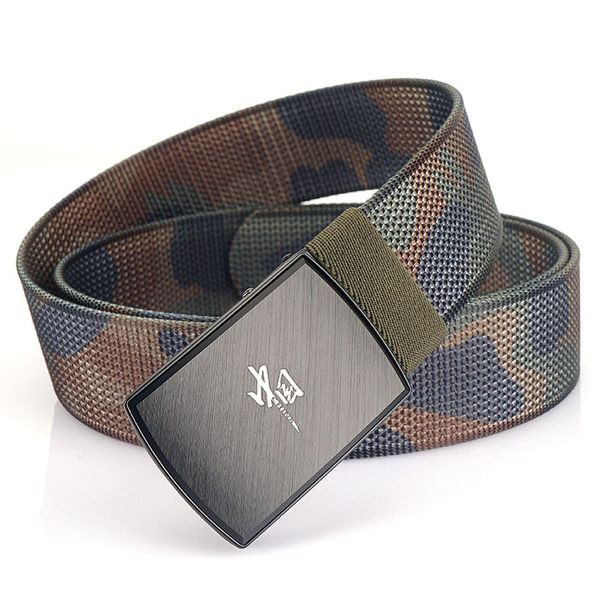 Curea textila barbateasca in culori inchise