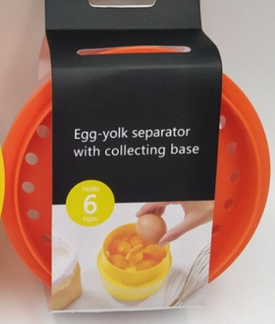 Plastový oddeľovač vajec, preosievanie bielkov a žĺtkov, domáca kuchyňa, jedáleň, varenie, gadget, domáca kuchyňa, nástroje na vajcia, oddeľovač bielkov