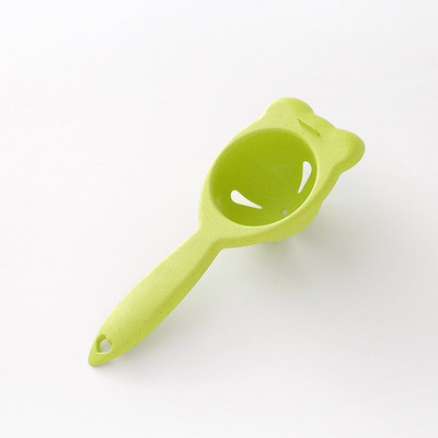 Kuchynský oddeľovač vajec z pšeničnej slamy, domáci kreslený odstraňovač bielkov, DIY nástroj na pečenie, filter na vajcia, oddeľovač bielkov