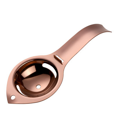 1 ks nerezové nástroje na oddeľovanie bielkov, filtre na vajcia a žĺtky, kuchynské doplnky, oddeľovací lievik, lyžica, delič vajec