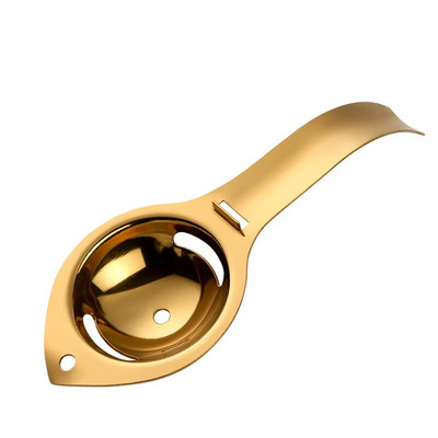 1 ks nerezové nástroje na oddeľovanie bielkov, filtre na vajcia a žĺtky, kuchynské doplnky, oddeľovací lievik, lyžica, delič vajec