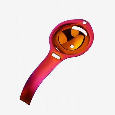 Kuchynské doplnky Oddeľovač nehrdzavejúcej ocele na žĺtky Nástroj na oddeľovanie bielkov 1/2 ks Gadget lievik lyžica oddeľovač vajec