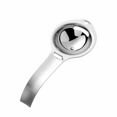 1/2 ks kuchynských doplnkov Oddeľovač vajec Nerezový sitko na žĺtky Nástroj na oddeľovanie bielkov Oddeľovací lievik Lyžica