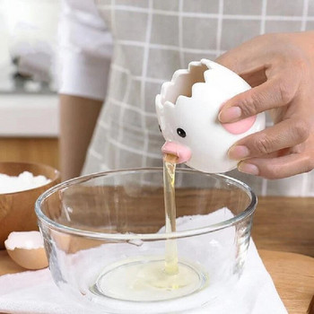 Керамика, която може да се мие Разделител за яйчен белтък Яйчен жълтък Автоматичен филтър Инструменти за печене Разбийте кухненски инструменти Инструменти за готвене Екологичен