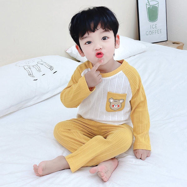 Detská dvojdielna pyžamová súprava s výšivkou