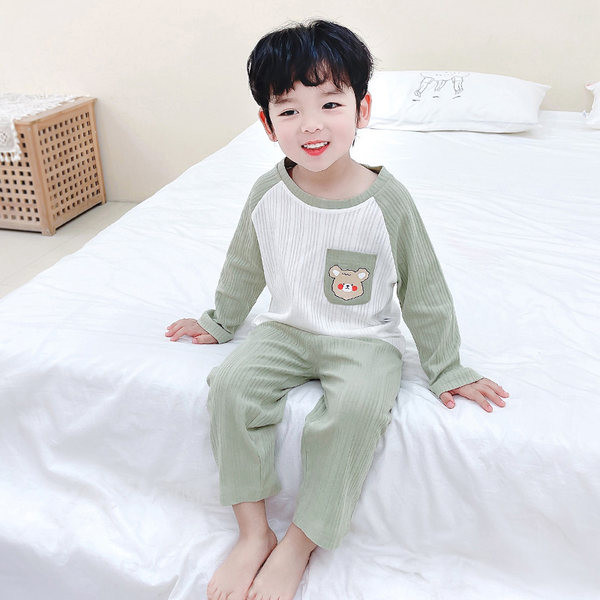 Detská dvojdielna pyžamová súprava s výšivkou