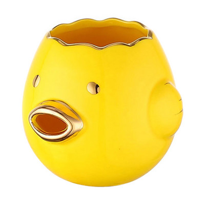 Oddeľovač vajec Keramický oddeľovač žĺtkov a bielkov Roztomilý oddeľovač žĺtkov Kreslený roztomilý automatický oddeľovač Kuchynské pomôcky C66