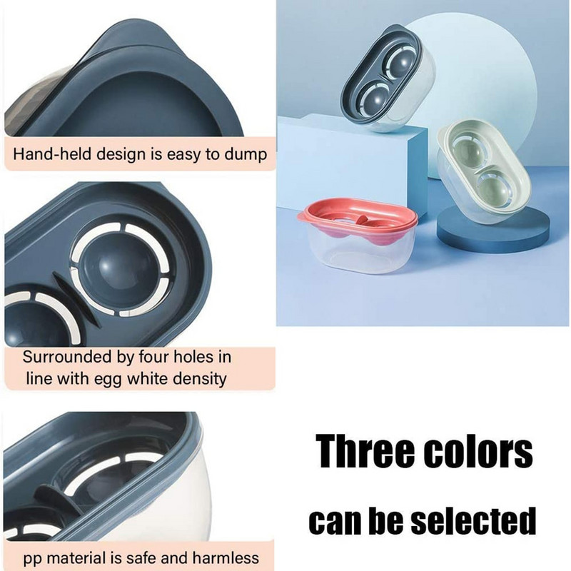 Oddeľovač vaječných bielkov, žĺtkový filter, úložný box, kuchynské pomôcky potravinárskej kvality, oddeľovač vajec, nástroj na varenie, extraktor