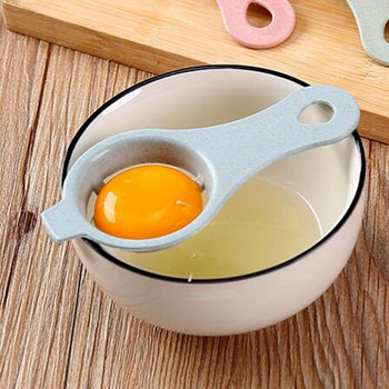 Διαχωριστής αυγών με κοτσάνι σίτου Λευκός κρόκος Κοσκινίζοντας σπίτι Κουζίνα Σεφ Τραπεζαρία Gadget Μαγειρικής Φίλτρο αυγού ψησίματος Αξεσουάρ κουζίνας