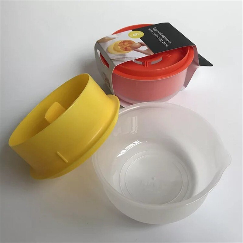 Сепаратор за жълтъци Сепаратор за яйца Яйчен белтък Филтър за разделяне на белтъци Кухненски инструменти Домашна градина Кухня Бар за хранене Инструменти за яйца Разделител