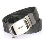 Pánsky plátený opasok s kovovou prackou - niekoľko farieb